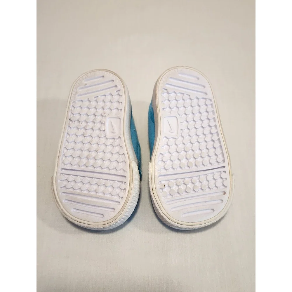 Nike Court Royale Toddler 3C  Blue Canvas Slip On Sneakers 719746-400